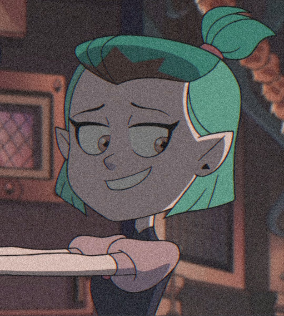 amity blight enojada pero a medida que bajas se enamora de luz noceda y sonríe más - a cute thread ♡  #theowlhouse  #toh