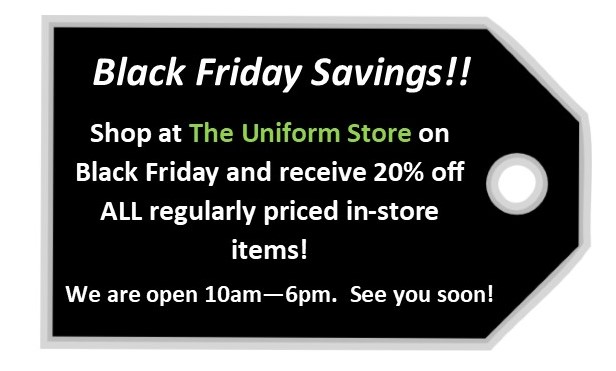 We hope you all have a wonderful Thanksgiving.  We are open on Black Friday and look forward to seeing you!