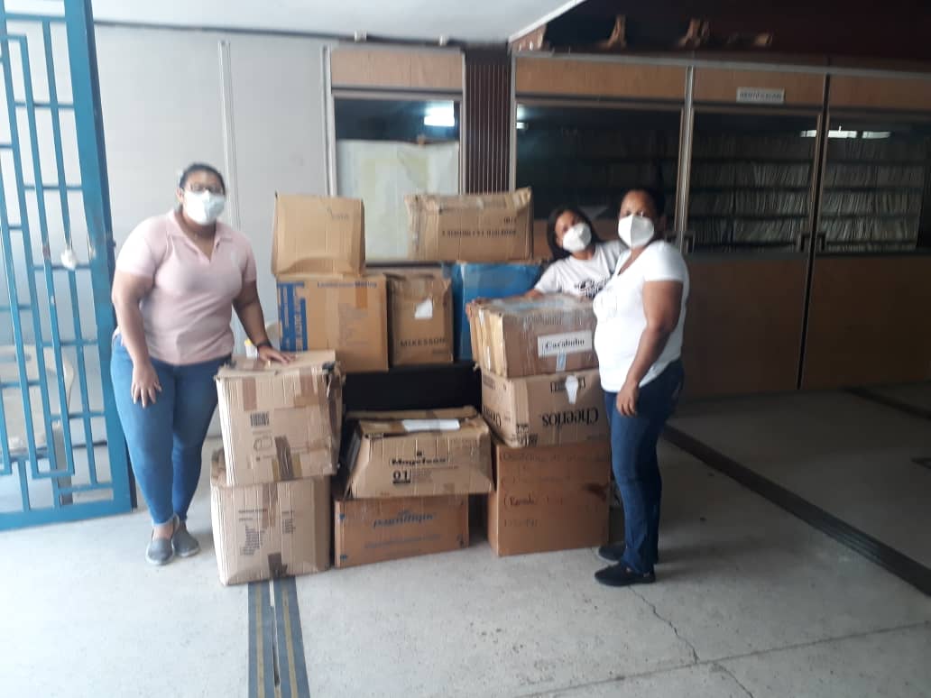 HFMSIVSS's tweet photo. #IvssComunicando | Días pasados se hizo entrega de donativos a nuestro hospital @ivssptocabello para garantizar la salud y seguridad social a nuestro pacientes de la costa carabobeña. 

Gracias a nuestro presidente @NicolasMaduro @MagaGutierrezV @ivssoficial seguimos avanzando https://t.co/knE3D7r1Na
