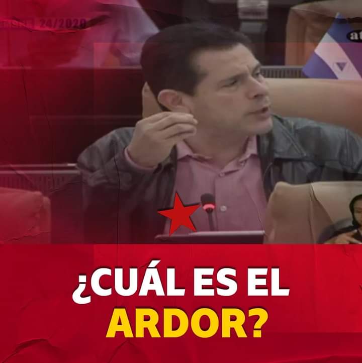 HeroesRAlVapor's tweet photo. Dip. Walmaro Gutiérrez: Cuál es el ardor? Oponerse a leyes que son para el pueblo. Fuente; Redvoolucion #ManaguaSandinista #ConOdioNuncaMas https://t.co/7GfnaZgO9I