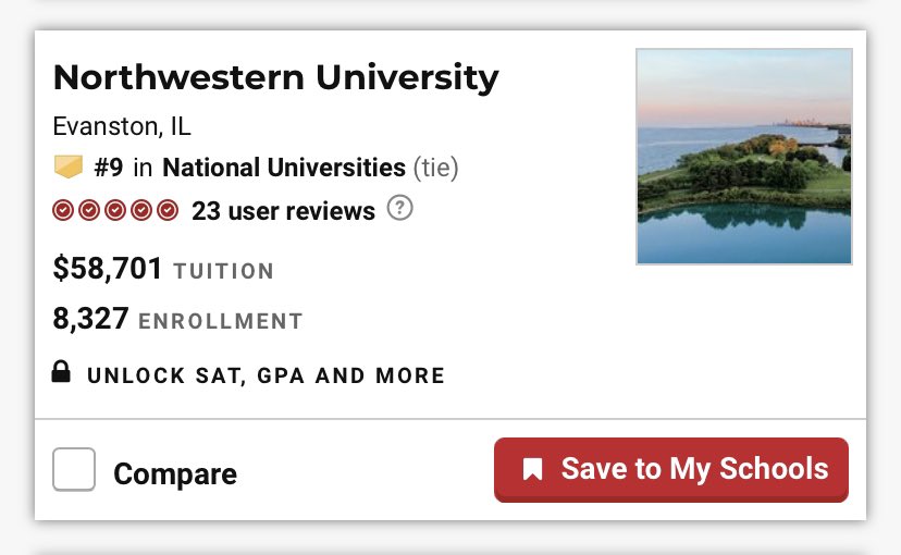 ESPNRittenberg's tweet image. Might be a first: @NUFBFamily football outranks the school