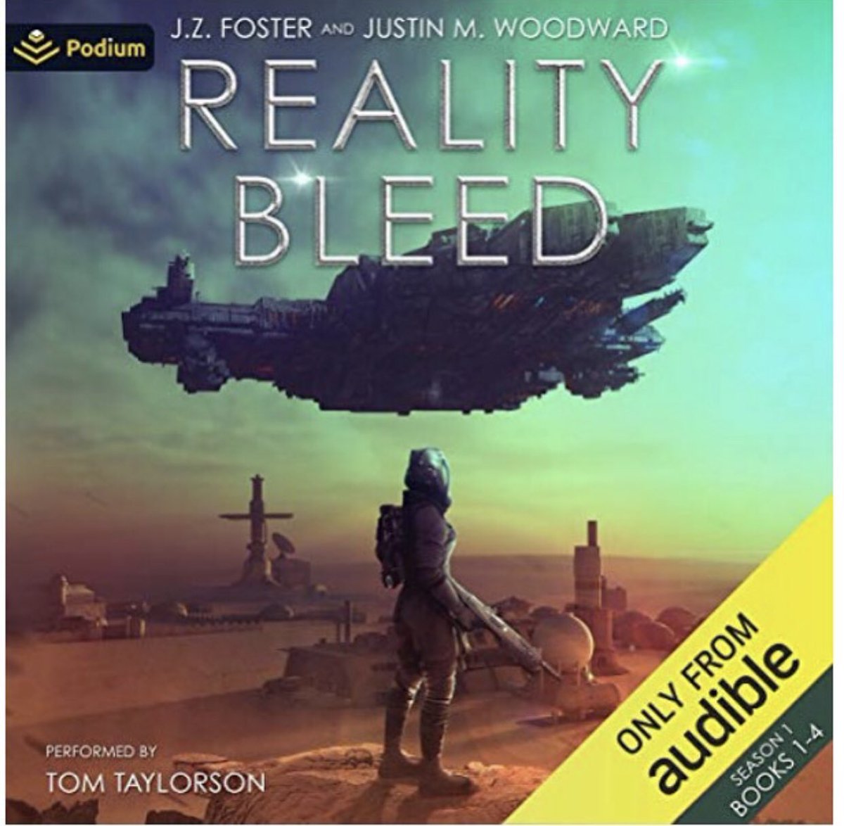 Reality Bleed is out on audio today! 

Books 1-4 with bonus material all in one collection. 17+ hours of sci fi horror!

#audiobook #Audible #scifi #scifimil #spacemarines