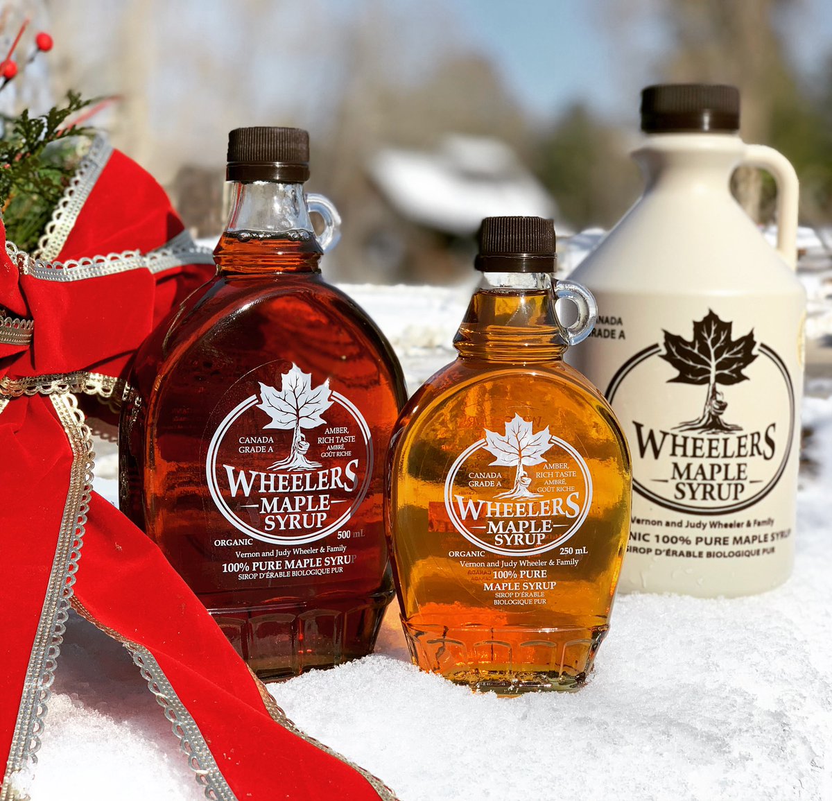 Employees, teachers, clients, family... we are making gifting easy for Eastern Ontario residents with our curbside delivery promotion (order by December 1 and we’ll bring your order to you... details at wheelersmaple.com/store).