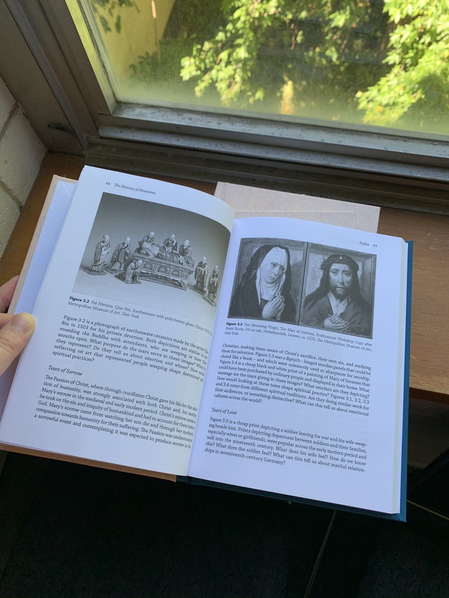 It’s here! The History of Emotions: A Student Guide to Methods and Sources in the flesh! I think it’s came out really well. #twitterstorians #emostorians