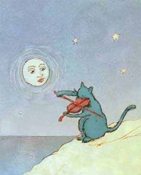 SketchesbyBoze's tweet photo. in another life, perhaps, I am a cat playing a violin while the moon looks on in delight https://t.co/5PVKKJhA0w