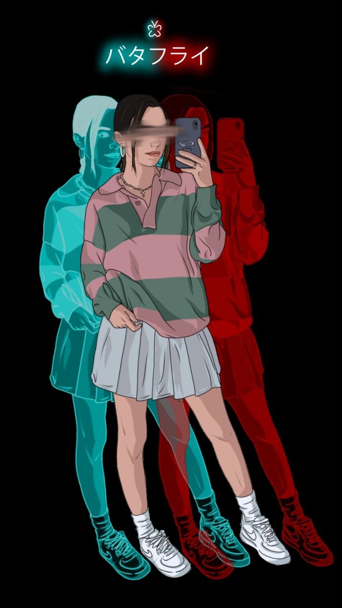 ConfusedMerrell's tweet image. Some quick sketches i did of Roni, Nessa, and Aaron cause I have a lot of free time and wanted to try a new style😅

(i havent said it in awhile so: happy tuesday everyone. remember to stay safe and drink some water♡)
@VanessaMerrell @veronicamerrell @MerrellTwins @AaronBurriss