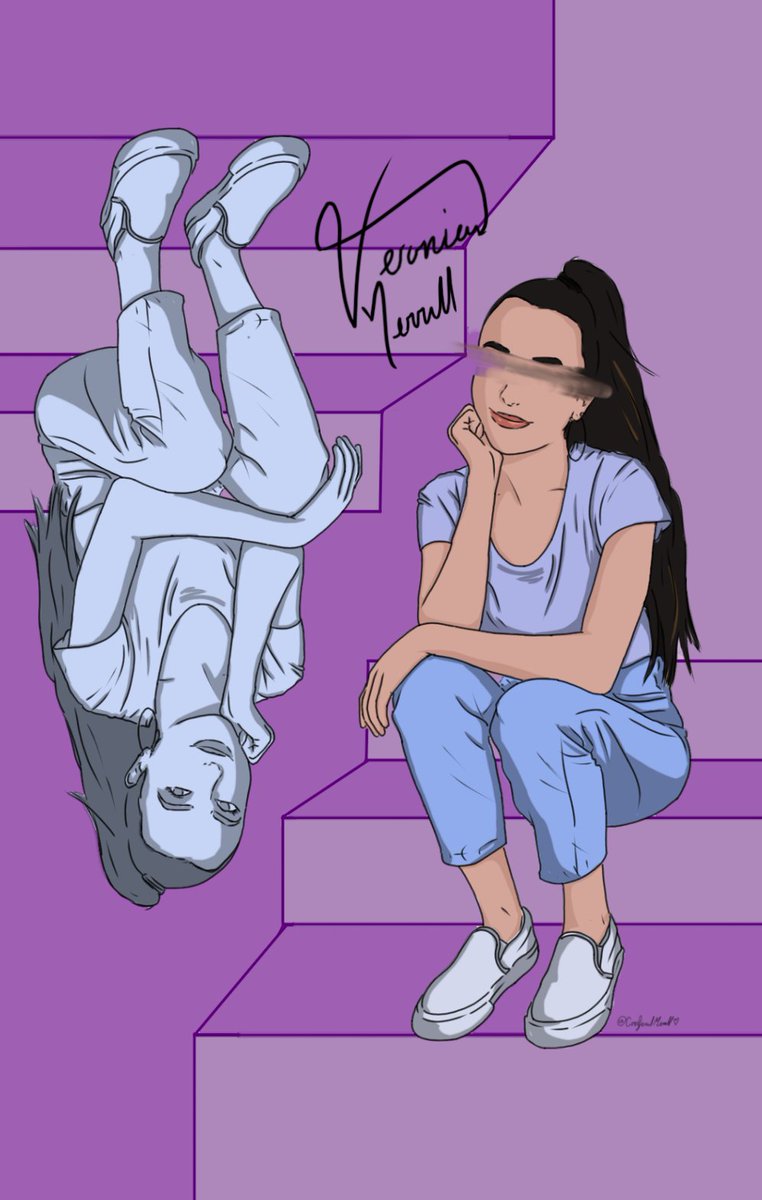 ConfusedMerrell's tweet image. Some quick sketches i did of Roni, Nessa, and Aaron cause I have a lot of free time and wanted to try a new style😅

(i havent said it in awhile so: happy tuesday everyone. remember to stay safe and drink some water♡)
@VanessaMerrell @veronicamerrell @MerrellTwins @AaronBurriss