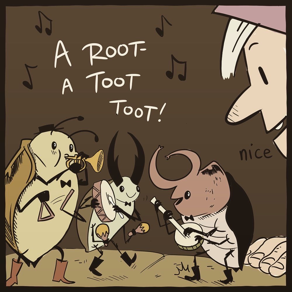 Just saw @everydaylouie `s latest album, and it reminded me of this old comic I drew last year!