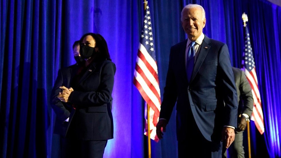 thehill's tweet photo. Biden-Harris ticket the first in US history to surpass 80 million votes https://t.co/fTr1glotyR https://t.co/amnbMjk4Fs