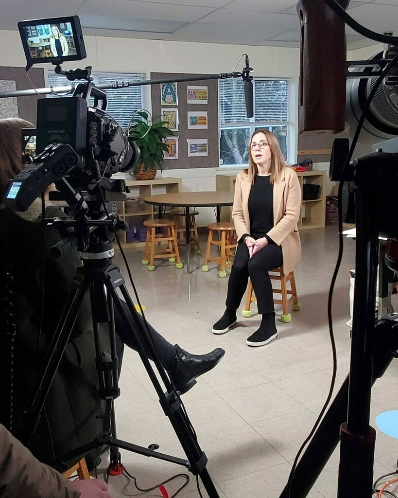 This past week we were #onset🎥🎬 at @jewishdayschool. Here's a look #behindthescenes as we shoot their promo video.