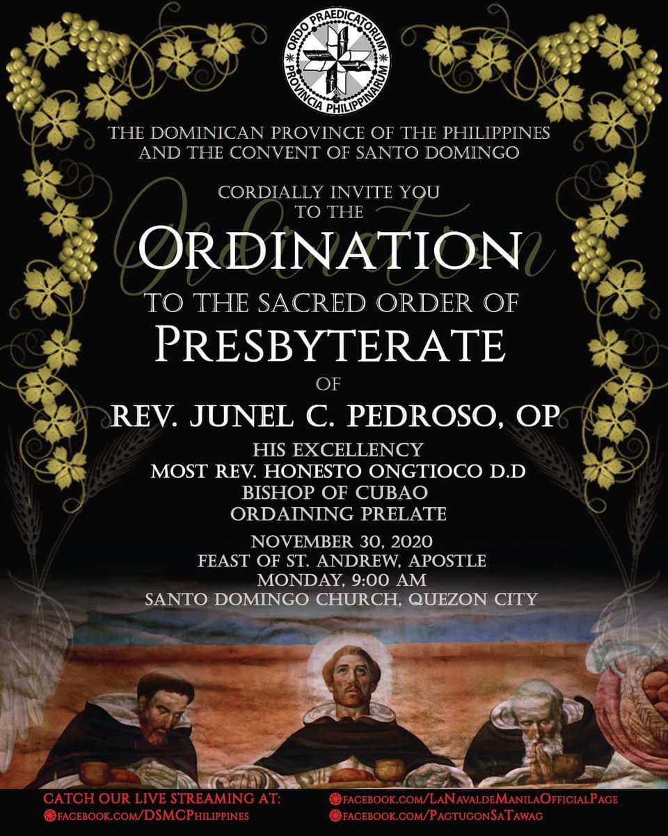 JuneRides's tweet image. Honestly, excited na ako.
pero kinakabahan rin.

#Ordination2020