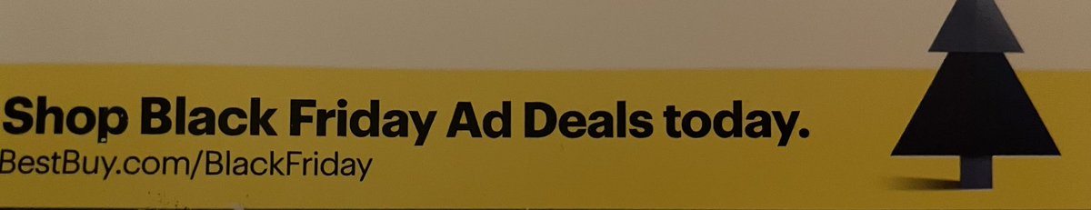 SheliB22's tweet photo. @BestBuy @BestBuy You sent out the advertising. You had sale flyers saying  “Black Friday all month.”  Now the price of my purchase on 11/13 has dropped in the REAL Black Friday ad. “Sorry, no price matches right now” is deceptive and disgusting. This is how to lose customers. https://t.co/f88qzTzDhF