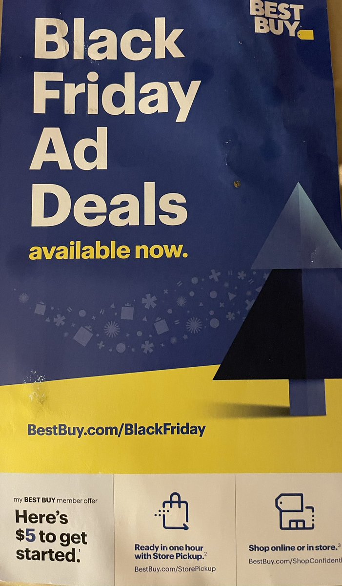 SheliB22's tweet photo. @BestBuy @BestBuy You sent out the advertising. You had sale flyers saying  “Black Friday all month.”  Now the price of my purchase on 11/13 has dropped in the REAL Black Friday ad. “Sorry, no price matches right now” is deceptive and disgusting. This is how to lose customers. https://t.co/f88qzTzDhF