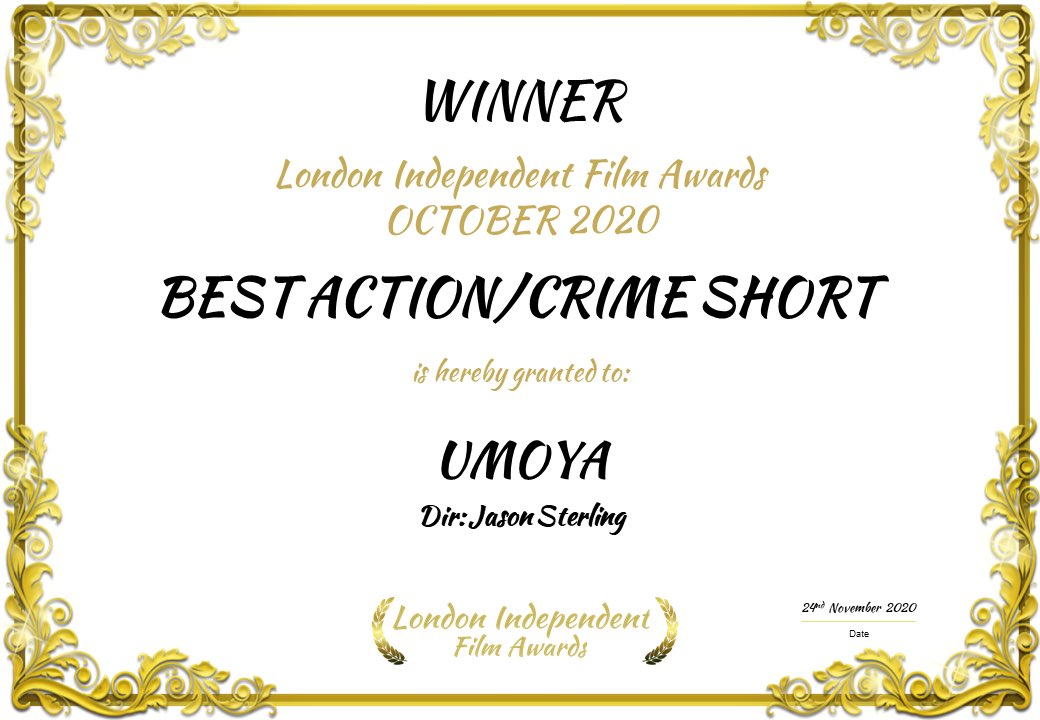 JSFilms3's tweet image. UMOYA WINS AGAIN IN LONDON!