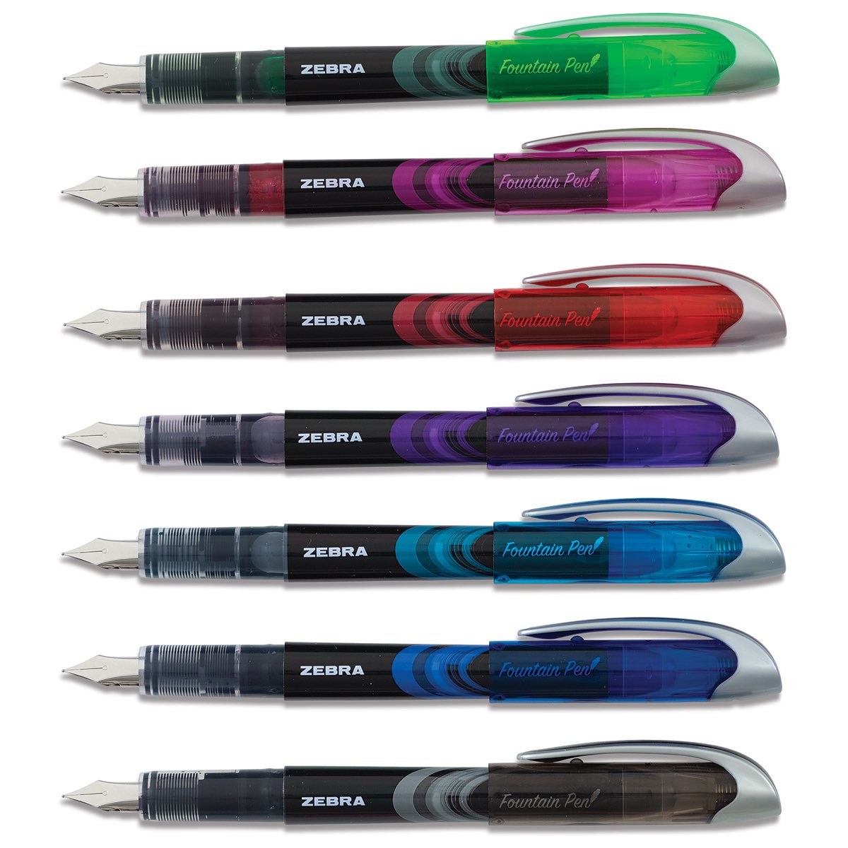 Zebra fountain pen: pretty much the exact same review as the pilot varsity but cheaper. Tbh I didn’t even realize I was using a different brand until I looked at them a second time. Again, will be stolen due to how fancy the fountain tip looks (but writes like a normal pen) 7/10