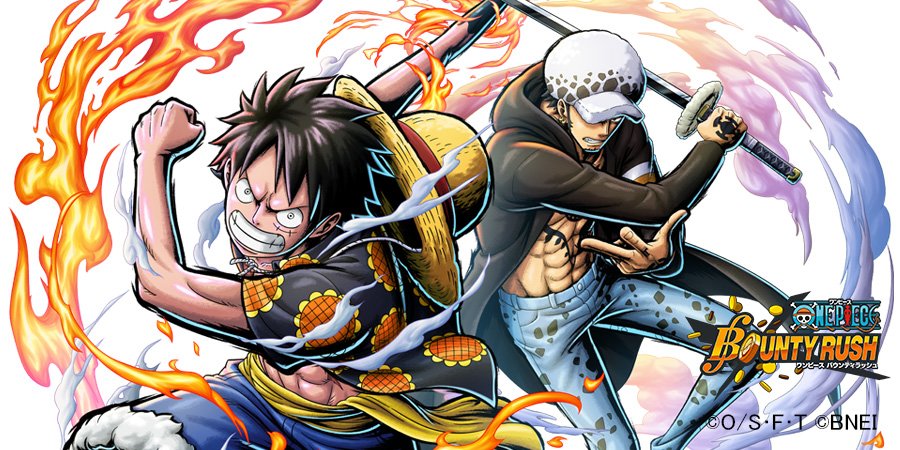 One Piece バウンティラッシュ 公式 予告 ルフィ ロー海賊同盟 モンキー D ルフィ参戦 バウンティラッシュ Onepiece