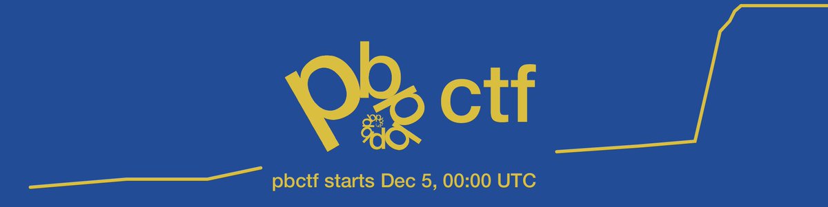 We are proud to announce our first CTF, pbctf! Everyone is welcome to participate. We have a lineup of challenges ready for you, ranging from easy to punishingly difficult.

Date: 5 Dec. 2020 00:00 UTC - 6 Dec. 2020 23:59 UTC

Reg will open soon at ctf.perfect.blue

#pbctf