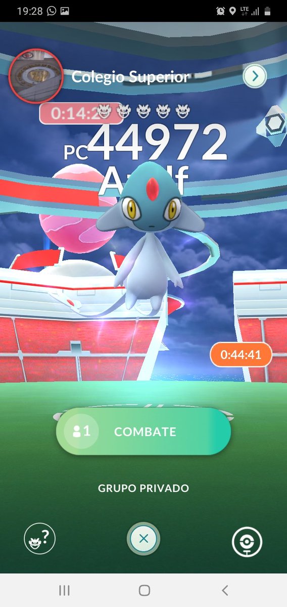 charlmandert's tweet photo. Ayúdenme a capturar a este  Azelf :')

Mi código de e entrenador es 0595 4038 2633

#Pokemon 
#PokemonGO 
#PokemonGoRaids #PokemonGoRaid 
#PokemonGOfriends https://t.co/UFj3UsAh34
