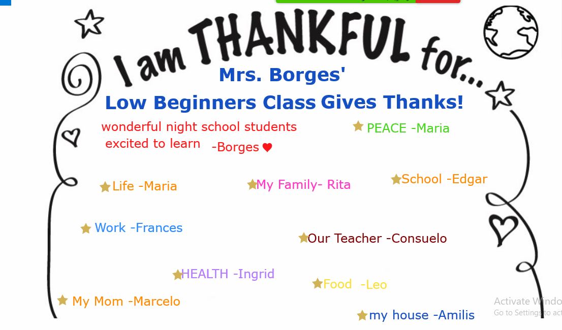 Dayami Borges (@dayamiborges) on Twitter photo Mrs. Borges' Low Beginners Class is feeling thankful <a href="/MDCPS/">Miami-Dade Schools</a> @MiamiSpringsAd #ThankfulTuesday Mrs. Borges' Low Beginners Class is feeling thankful <a href="/MDCPS/">Miami-Dade Schools</a> @MiamiSpringsAd #ThankfulTuesday