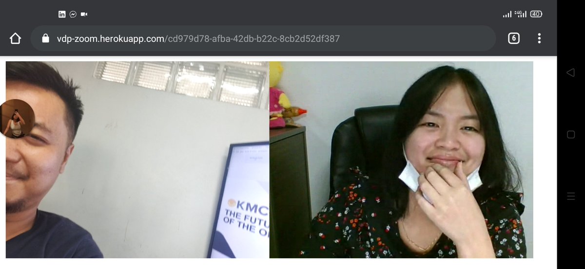 darrelldotdev's tweet image. I made a simple video conferencing app with Node and Socket.io and I'm so glad that it actually worked! 
Video chatting from 🇵🇭 to 🇦🇪 💯