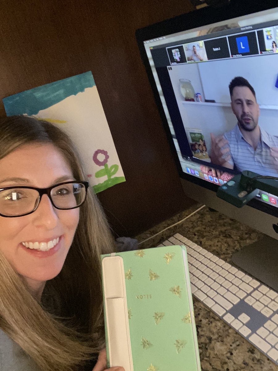 mrsmkilmer's tweet photo. PD in my PJs...thank you @MrStella10. #techtipsfordays #remotelearning https://t.co/X4VYuahTce
