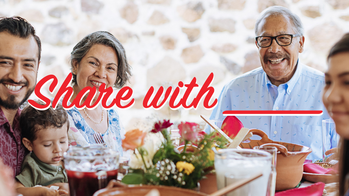 Menudo is meant to be shared with everyone. Even with your uncle Francisco.
#MadetoShare