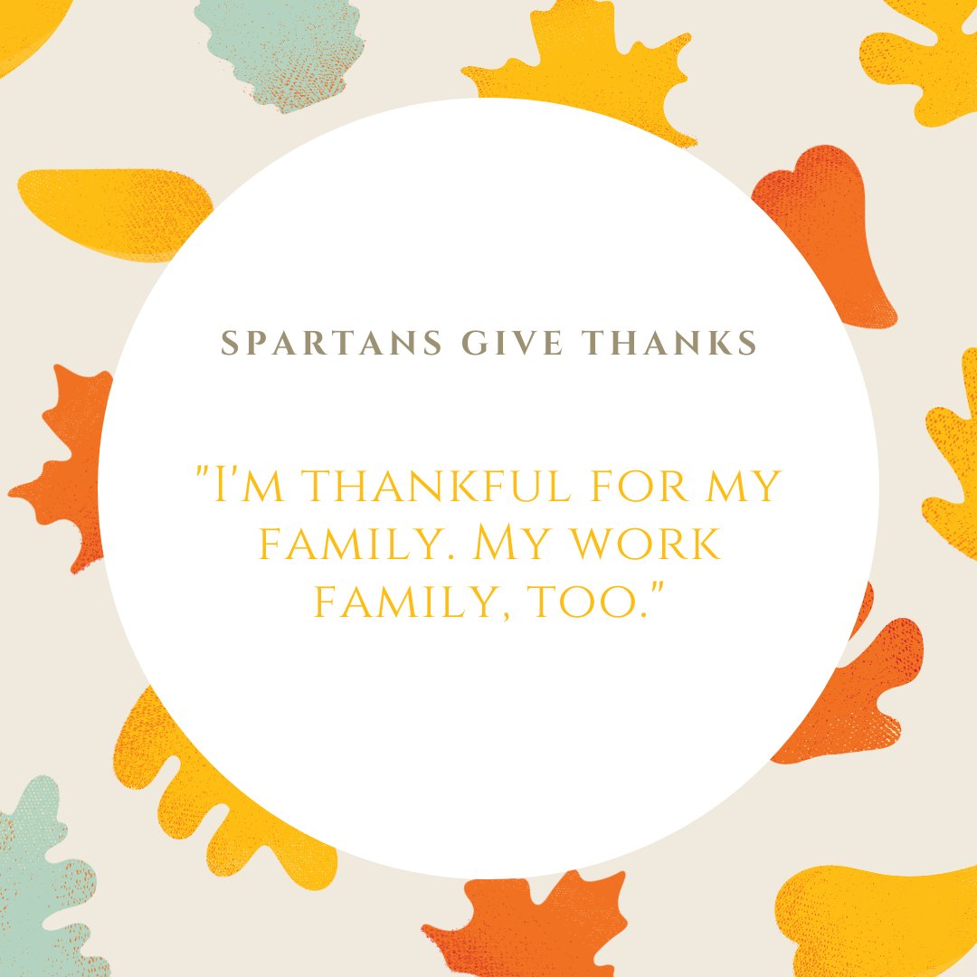 LMSprincipals's tweet photo. Spartans Give Thanks, and this year we are especially thankful for family of all sizes and kinds. π
.
.
.
#LMSproud #pullmanschools #pullmanwa #pullmanschooldistrict #psd267 #grateful #thankful #gratitudepractice https://t.co/gSRlPyd8yc