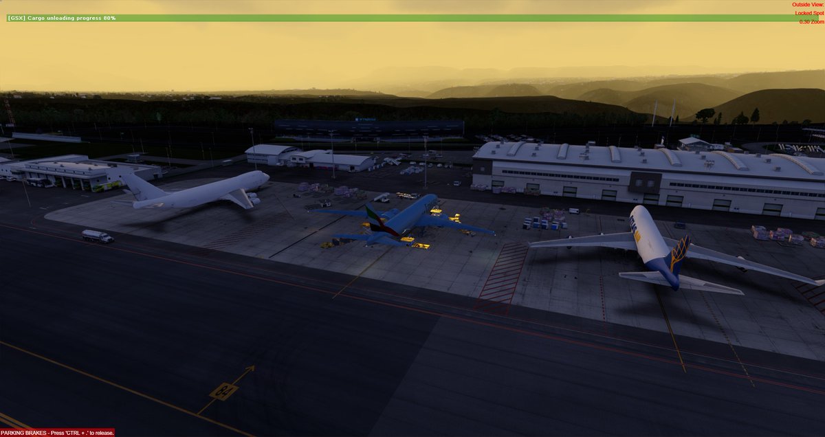 YaelVegaR1's tweet photo. Les garantizo que en la vida real, se ve muuuuuuuucho más impresionante un atardecer desde el Mariscal Sucre Internacional de Quito @AeropuertoUIO
#Prepar3D #PMDG #Emirates #SimAviation https://t.co/Lc9Ay8DodV