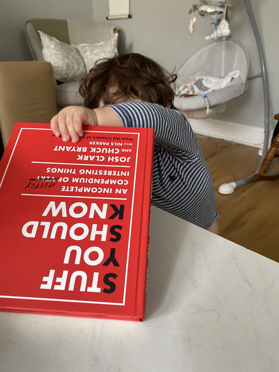 amnwake's tweet photo. @SYSKPodcast someone is very excited about the new book that arrived today! https://t.co/qnOYqFxFeA
