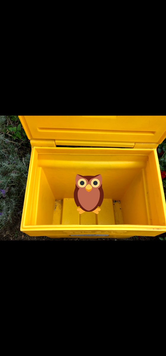 We'd hate to place the community centre food box on furlough, so if you can spare anything, please drop it off as usual - ideally in bags. It's emptied daily, so nothing gets frost damaged. (We've still got the grit this box normally holds, so are 'winter-ready'). Thank you!