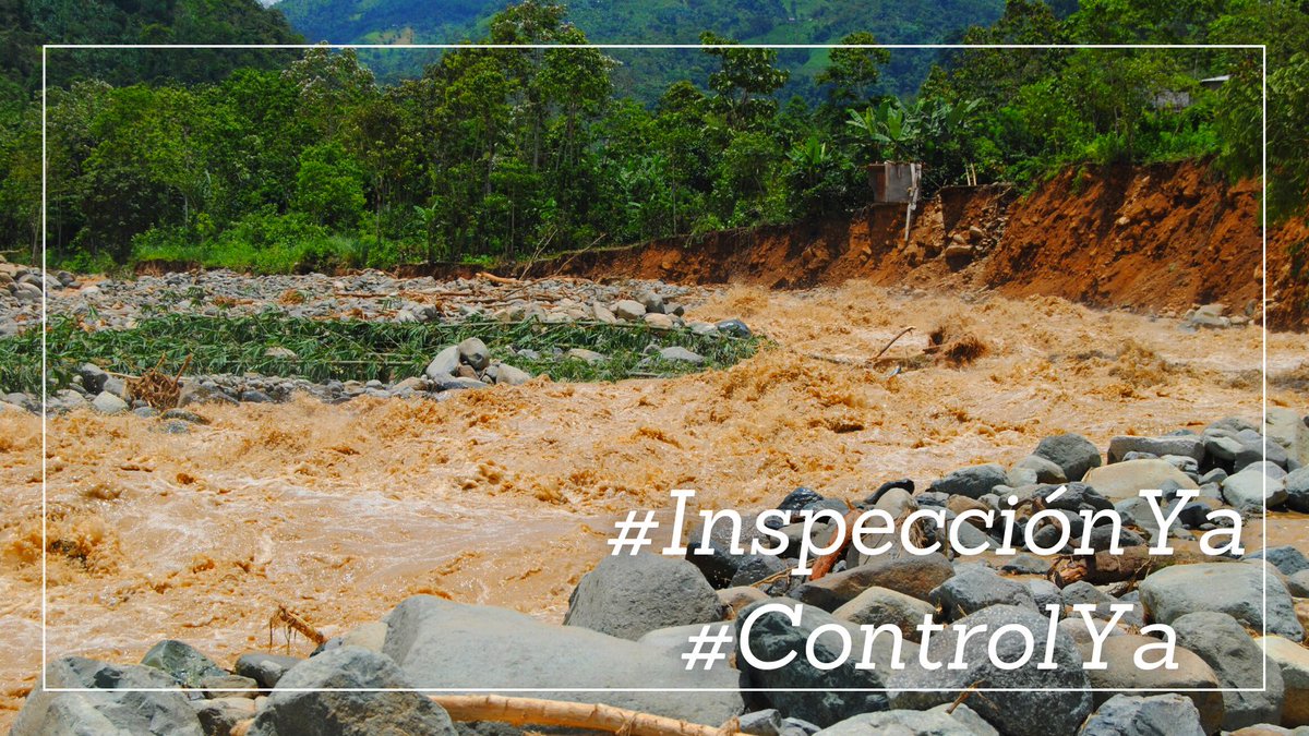 inredh1's tweet photo. La omisión del Estado ecuatoriano ha producido que la empresa @hidrotambo haya vulnerado los derechos humanos de las comunidades y de la naturaleza del río Dulcepamba. Exigimos #InspecciónYa #JusticiaDulcepamba #ControlYa
@PauloProanoA https://t.co/HtElQuOIyX