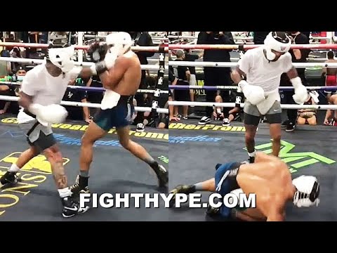GERVONTA DAVIS DROPPING WELTERWEIGHTS IN “LOST FILES” SPARRING BEFORE LEO SANTA CRUZ KNOCKOUT WIN https://t.co/cy3TkkM6Oh https://t.co/G8JSSbFuDe