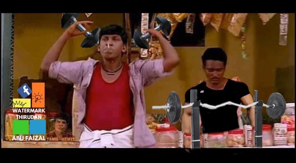 SuriyaAbi6's tweet image. Me infront of gym mirror!! 😎😎🔥🔥

#MaaraTheme playing in background !