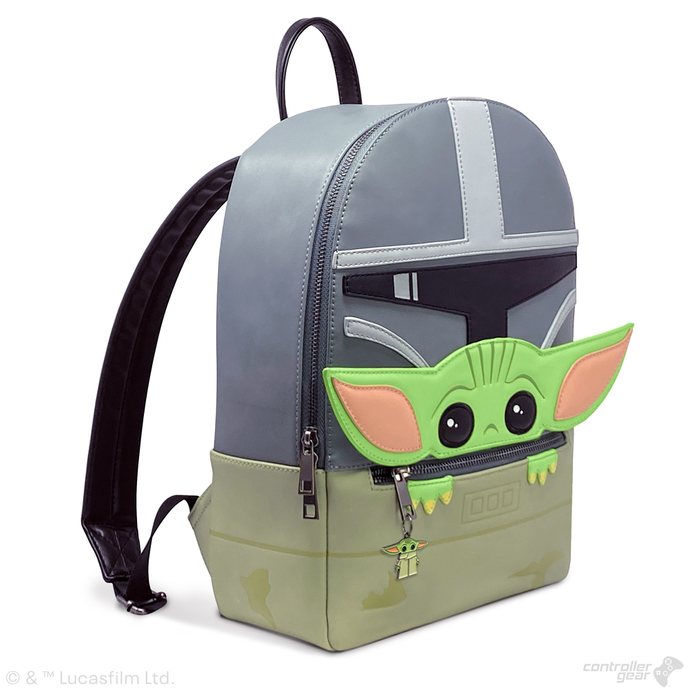 ControllerGear's tweet image. Protect your bounty and get ready for your next journey. The Officially Licensed #StarWars: #TheMandalorian – Mandalorian and the Child Backpack are now available:

amzn.to/379eRR8

✅Officially Licensed
✅Vegan Leather
✅Padded 13&quot;+12&quot; Padded Pocket for Laptops +Tablets