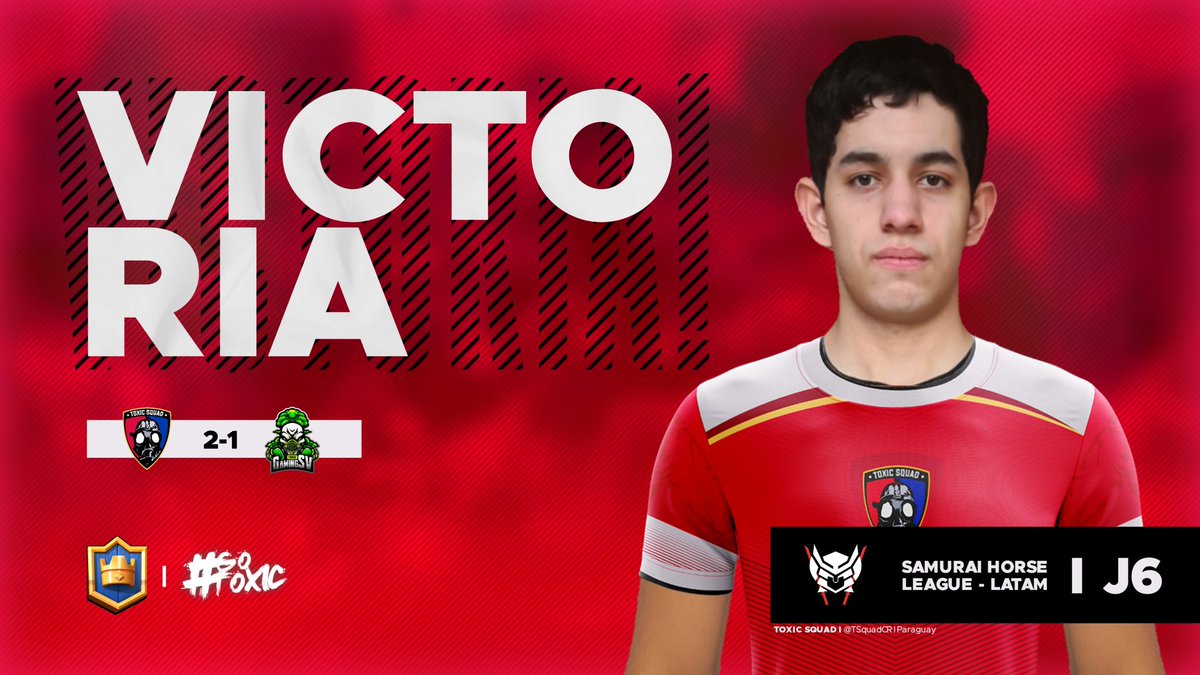 Toxic Squad 🇵🇾 (Desde 🏡) (@tsquadcr) on Twitter photo #GameDay • #SHLLatam 🏆
¡VICTORIA!
Toxic hay uno solo... y quedó demostrado esta noche a la hora de usar las skills. 😎👌🏼🇵🇾
🏆 <a href="/SHLeague_GG/">Samurái Horse League</a>
🆚️ @GmingSvtm
✅ 2-1
Destacados:
<a href="/alder_sch/">x6 alder</a>
<a href="/IamNorman_17/">Tell me, Norman</a>
#GoToxic ☢ #GameDay • #SHLLatam 🏆
¡VICTORIA!
Toxic hay uno solo... y quedó demostrado esta noche a la hora de usar las skills. 😎👌🏼🇵🇾
🏆 <a href="/SHLeague_GG/">Samurái Horse League</a>
🆚️ @GmingSvtm
✅ 2-1
Destacados:
<a href="/alder_sch/">x6 alder</a>
<a href="/IamNorman_17/">Tell me, Norman</a>
#GoToxic ☢