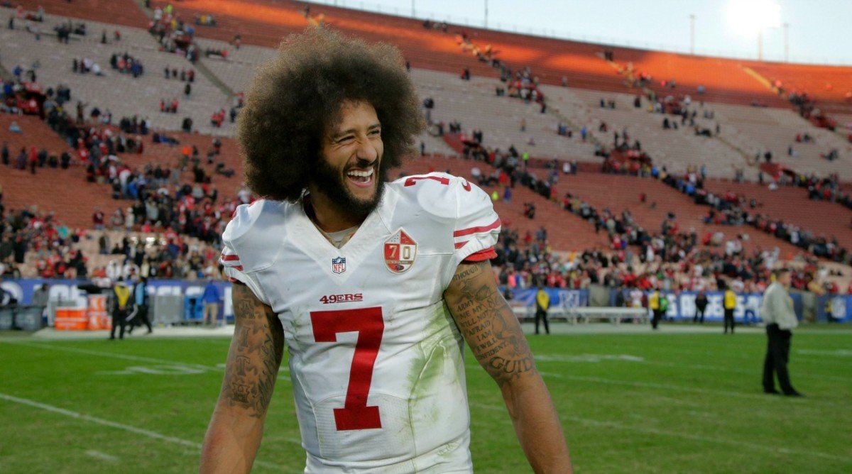 [13/21] Colin KaepernickKaep began eating vegan in late 2015. During the 2015-16 seasons Kaepernick was graded the worst QB out of 37 QBs. Kaepernick was 3-16 during that time and his backup Blaine Gabbert finished 4-9 with the 9ers. Kaepernick was a FA by 2017.