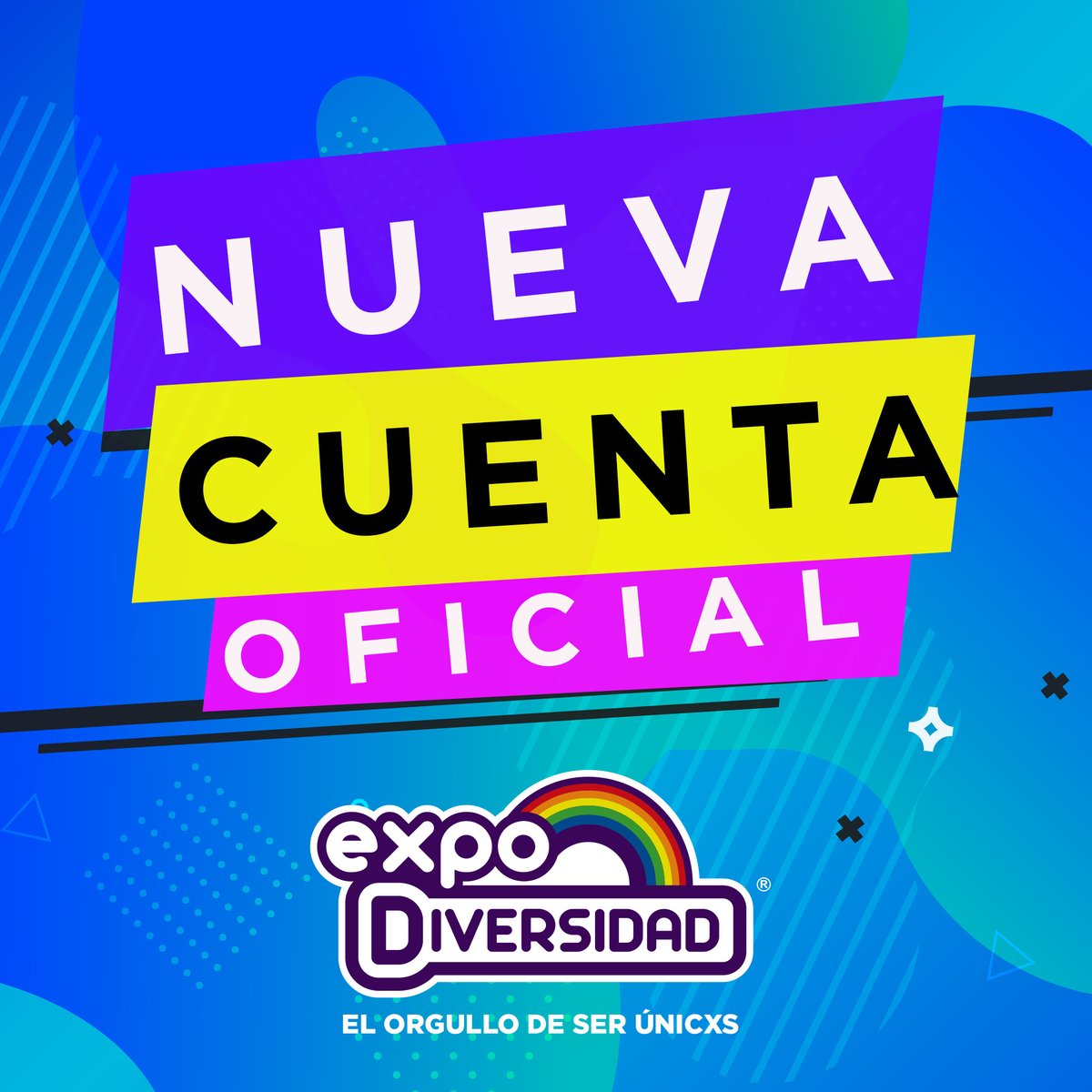 ExpoDiversidad's tweet photo. ATENCIÓN AMIGUES

Queremxs informarles que nuestra de cuenta de Instagram fue lamentablemente HACKEADA, pero eso no los frena en este camino de colores, para estar mas unidxs que nunca.
👉🏻 Síguenos https://t.co/waIPmKHcKl https://t.co/qT4Q0hXvQs