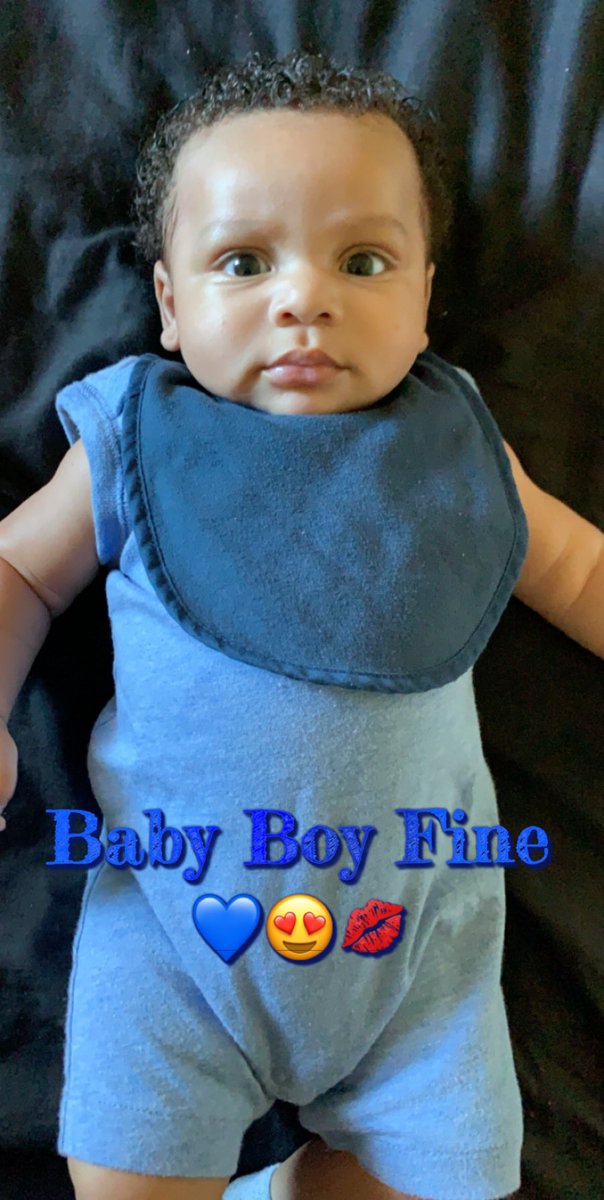 MommaMelana's tweet image. Look At My Stinka Butt ! Ain’t My Son Fine Y’all 🤗💙 #4Of4 #TheLast