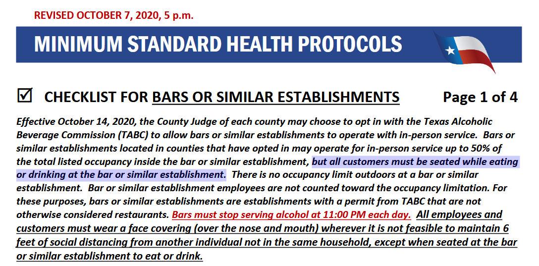 Additionally, even if Travis County had allowed bars & nightclubs to reopen, this nightclub is in violation of  @GovAbbott's order, which prohibits dancing.