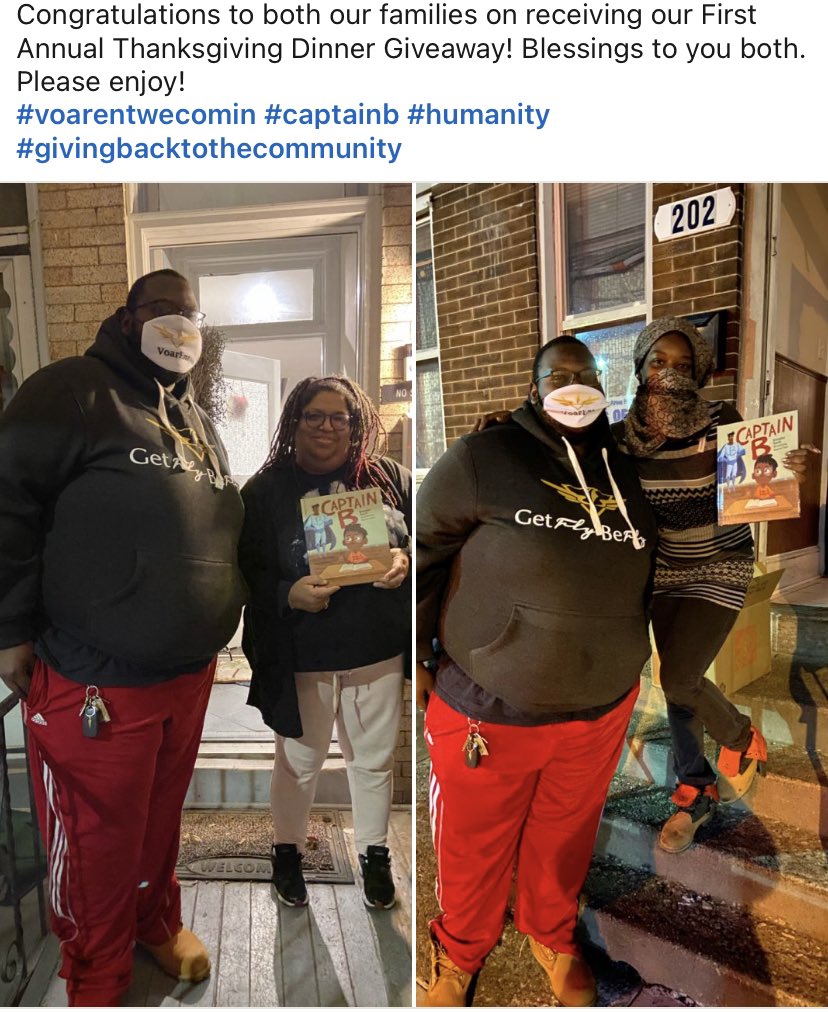 MrBSmith78's tweet photo. #voarentwecomin #givingback #humanity @VoarEnt #captainb https://t.co/AOyghIZN3Q