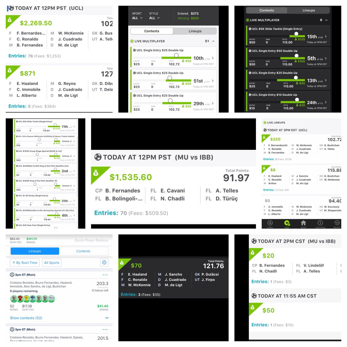FSi_DFS's tweet photo. Big day of #UCL #DFS at #fsisoccer - look for tomorrow’s breakdown to be posted later tonight! https://t.co/cHJZbbl7v6