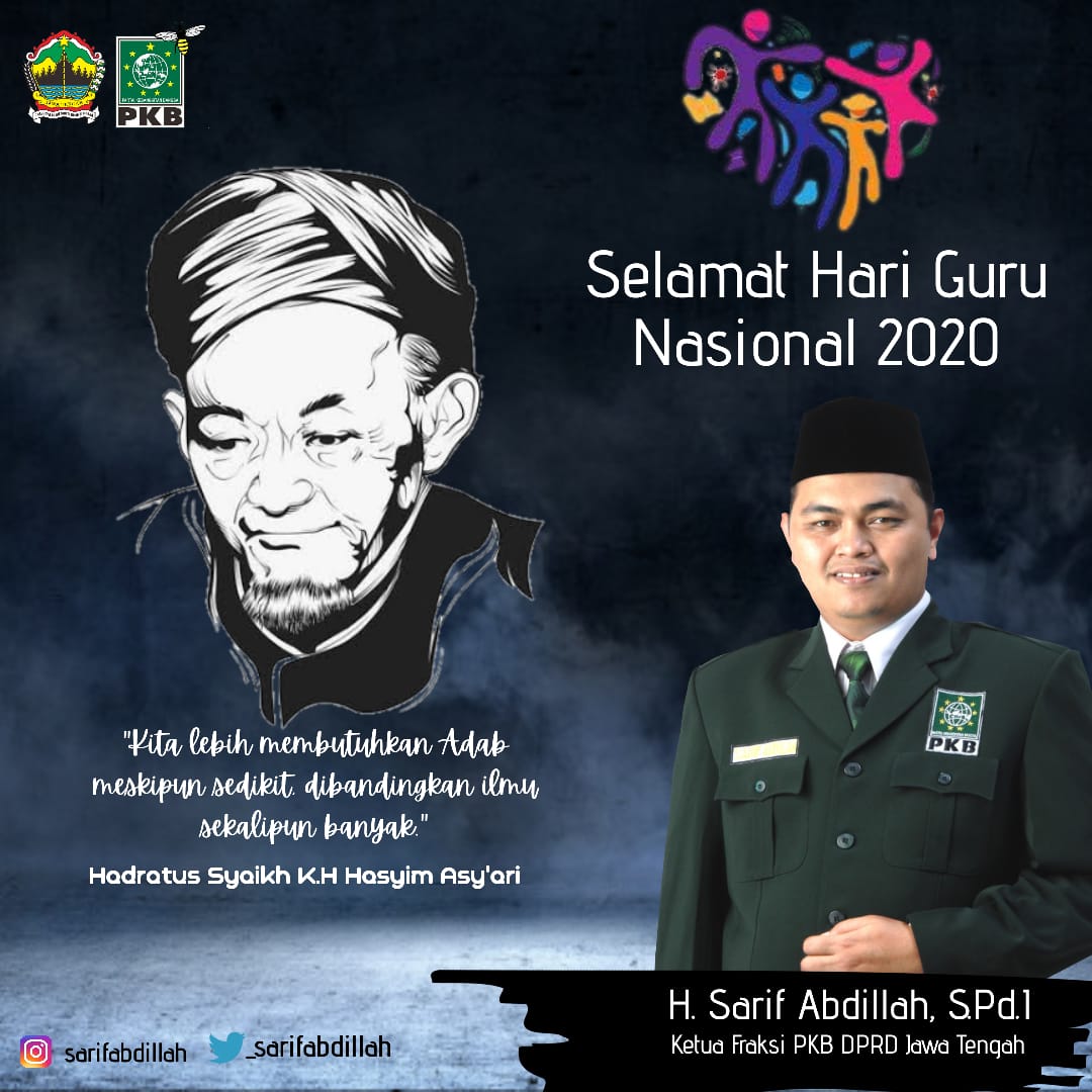 FPKB_DPRDJateng's tweet photo. Terimakasih Guruku, Jasamu Abadi.@cakimiNOW @pkbjawatengah @yusuf_ch @Sukirman_Kir @_sarifabdillah https://t.co/AV5VZZ8pni