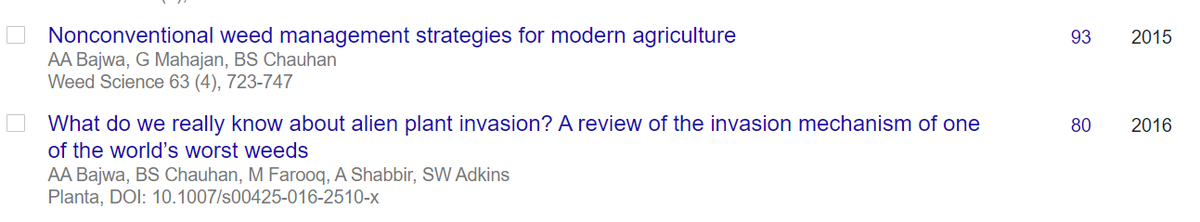 a1bajwa's tweet photo. Good #ReviewPapers go a long way. Happy to see these citations😀
@AcademicChatter #weedscience https://t.co/sTSWZs6UTc