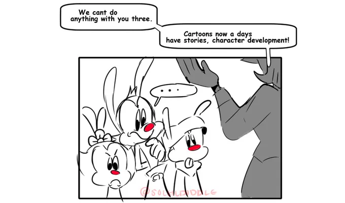idk where I was going with this
#Animaniacs 