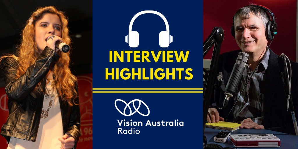 In this Vision Australia Radio podcast highlight 
<a href="/rachaeleahcar/">RACHAEL</a>
 drops by to discuss her new single 'Can Do'  in support of families and youth with disability via 
<a href="/CanDo4Kids/">CanDo4Kids</a> - Listen: t.ly/azwy 

<a href="/visionaustralia/">Vision Australia</a> @VisionStoreVA <a href="/VASeeingEyeDogs/">Seeing Eye Dogs</a>