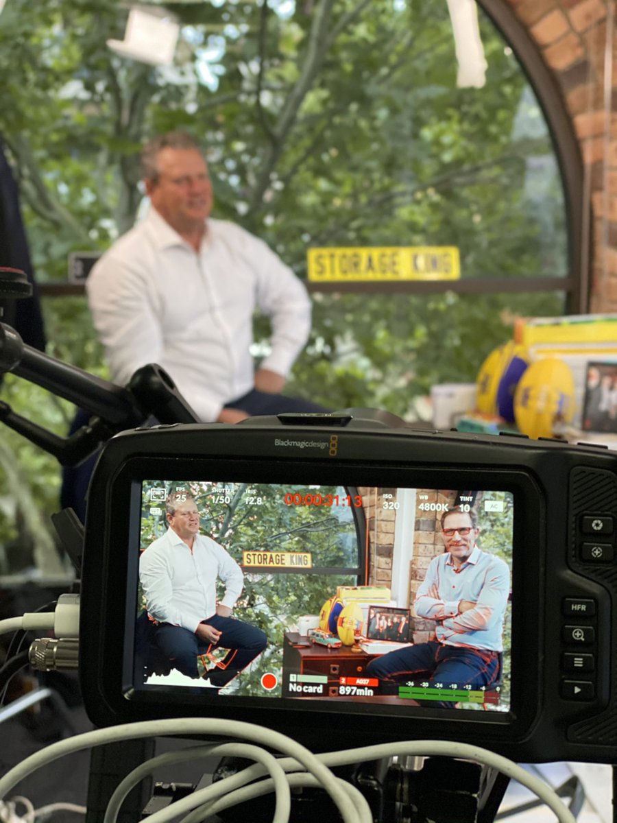 That’s a wrap! 

Another great day recording with the king of storage, Storage King Australia thanks to Tim Gilbert, Michael Tate, and Gilbert Media. <a href="/robgilbert1966/">Robert Gilbert</a>