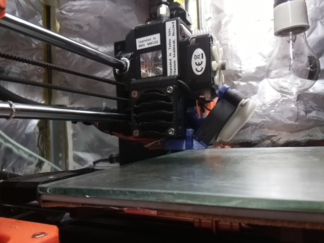 tocache's tweet photo. tocache : ⏰ I just woke up! What are we gonna print today?  #3dprint #3dprinting #prusa #3dprinter #maker3D #octoprint https://t.co/tlMFYSGUmW