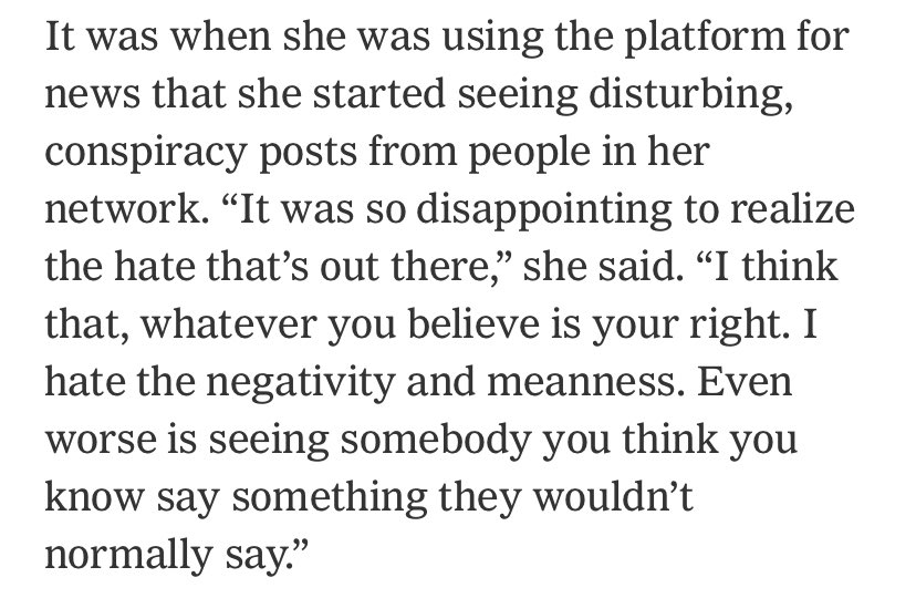 As recently as a decade or two ago, the people in this story probably would have gotten most of their news from the local morning paper or nightly broadcast TV. Now they log onto Facebook for updates from their friends & kids, and see QAnon memes and graphic abortion photos.