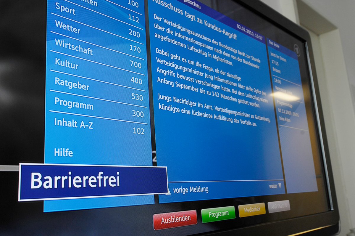 Don’t miss the today's webinar “One Button - Access to Accessibility” (5 pm CET) by our #Accessibility team. Get details under 
subtitling.irt.de/accessibility-…
#a11y