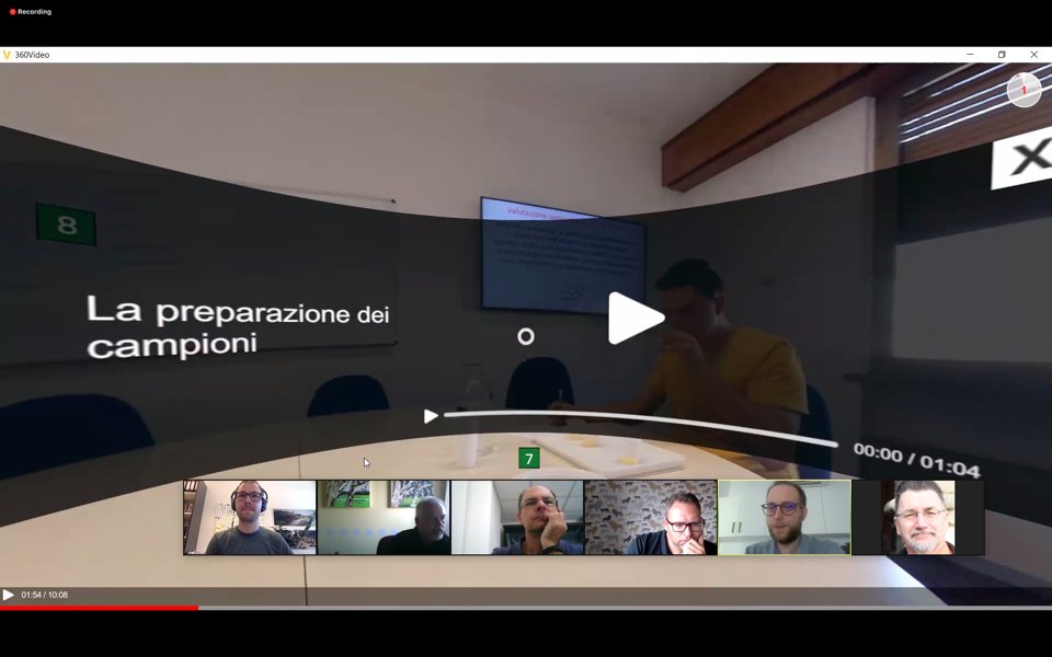 SEPA360 (@sepa360) on Twitter photo Vivista 360° Video Player #Vivista
Lapo P. (<a href="/UNI_FIRENZE/">Università di Firenze</a>) presenting first experiences in designing educational 360° video scenarios through Vivista.
More Info: sepa360.eu
#sepa360 #360video #edutech #VirtualReality #future #Video Vivista 360° Video Player #Vivista
Lapo P. (<a href="/UNI_FIRENZE/">Università di Firenze</a>) presenting first experiences in designing educational 360° video scenarios through Vivista.
More Info: sepa360.eu
#sepa360 #360video #edutech #VirtualReality #future #Video